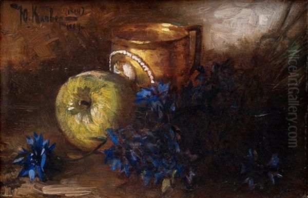 Still Life Oil Painting by Yuliy Yulevich Klever the Younger