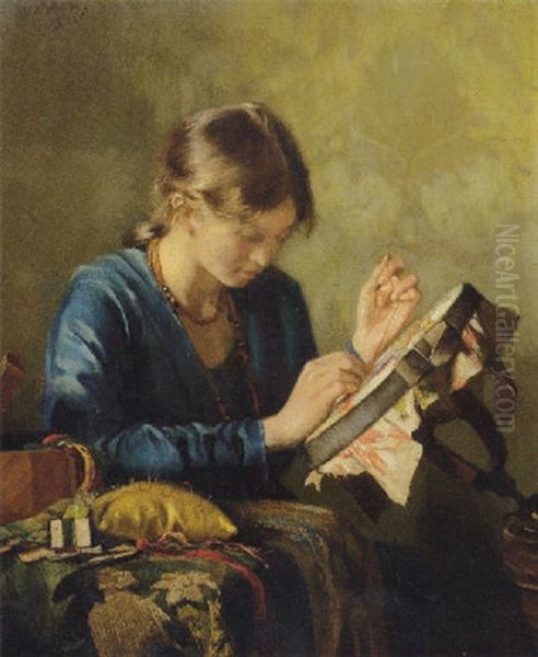 Kunstnaaldwerk Oil Painting by Jan Kleyntes