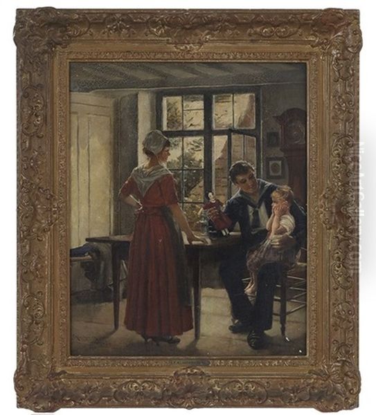 The New Dolly Oil Painting by Eugene Klinckenberg