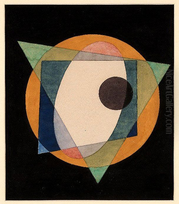 Untitled Oil Painting by Ivan Kliun