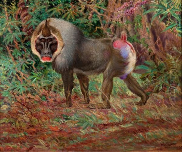 The Drill Oil Painting by Charles Robert Knight