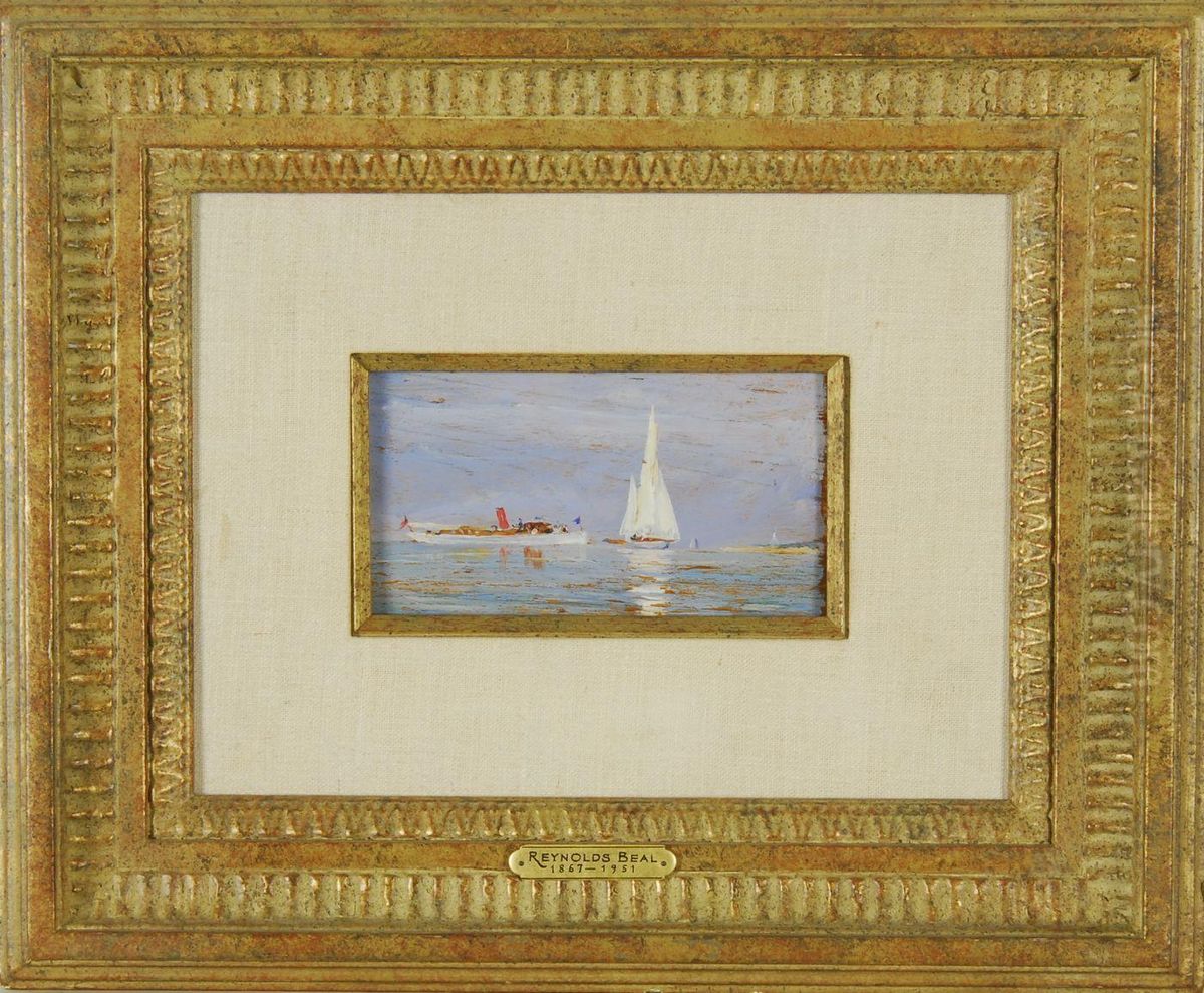 Off Lloyd's Point Oil Painting by Reynolds Beal