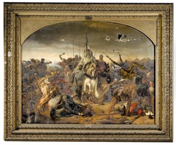 The Dead Cid (der Tote Cid) Oil Painting by Otto Knille