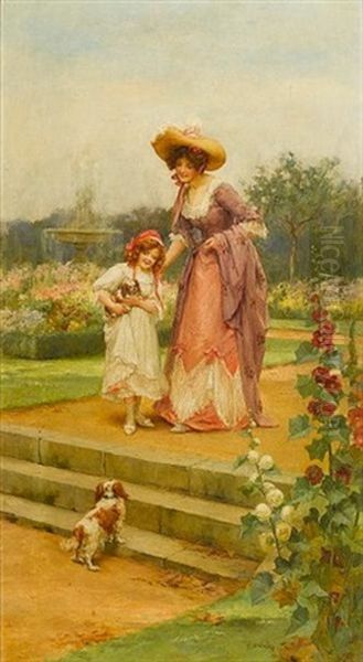 The Favourite Oil Painting by George Sheridan Knowles