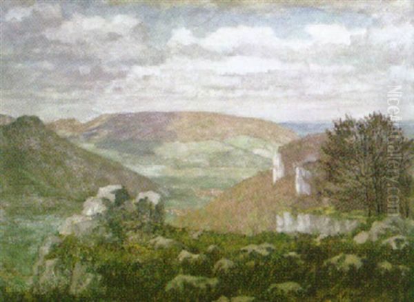 Am Traifelberg Oil Painting by Julius Koch