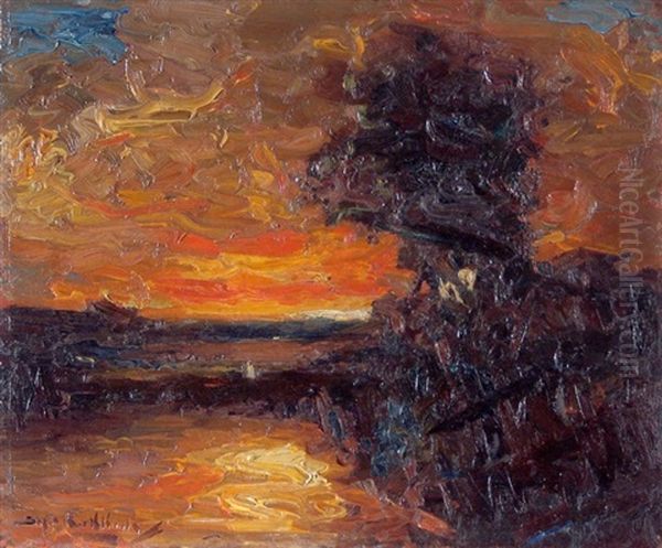 Ocaso Oil Painting by Stephen Robert Koekkoek