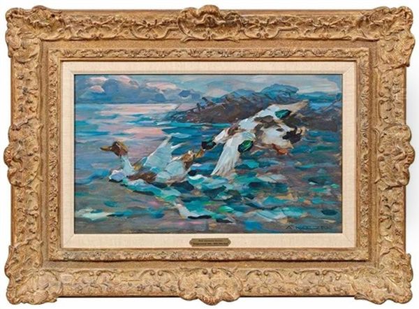 Make Believe Oil Painting by Alexander Max Koester