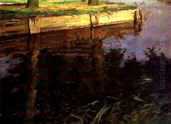 Graben Am See Oil Painting by Alexander Max Koester