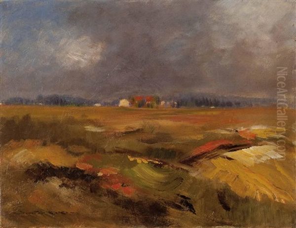 Landschaft Oil Painting by Demeter Koko