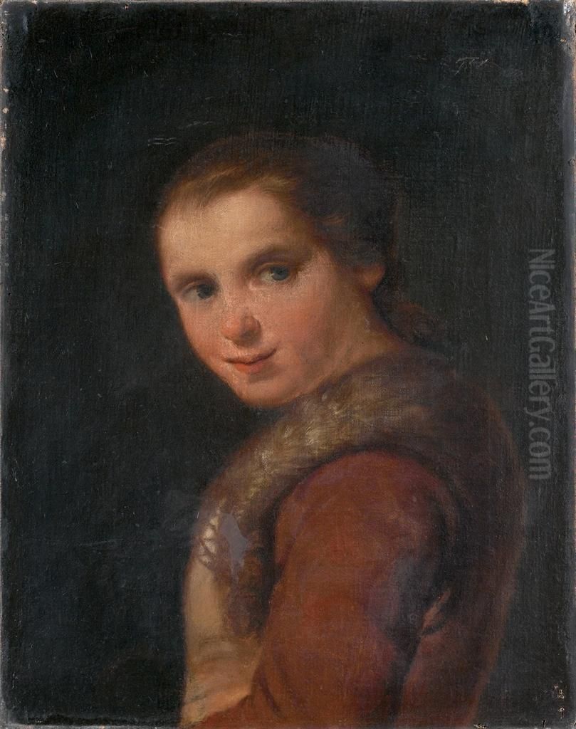 Ritratto Di Fanciulla Oil Painting by Antonio Beccadelli