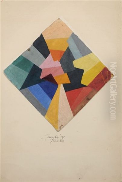 Composition Oil Painting by Jeanne (Hannah) Freundlich Kosnick-Kloss