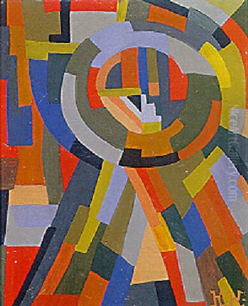 Sans Titre Oil Painting by Jeanne (Hannah) Freundlich Kosnick-Kloss