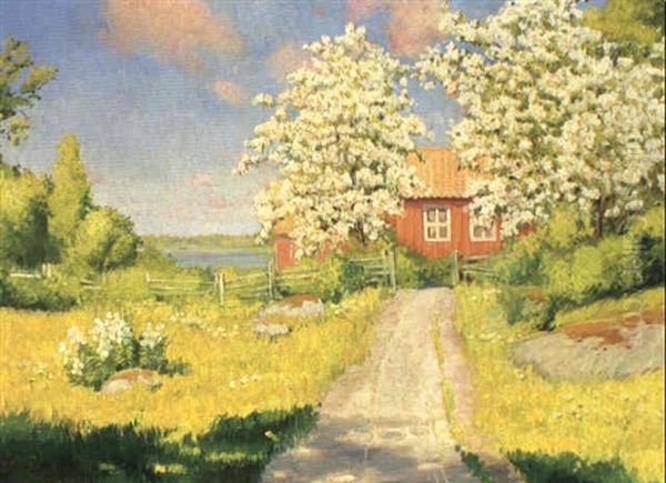 Svensk Sommaridyll Med R