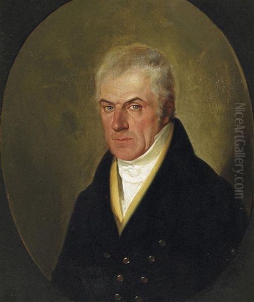 Portrat Des Alexander Von Humboldt Oil Painting by Franz Kruger