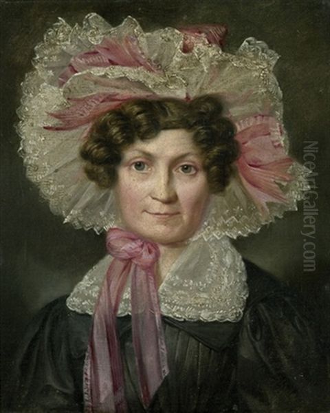 Bildnis Johanna Charlotte Dorothea Illige Oil Painting by Franz Kruger