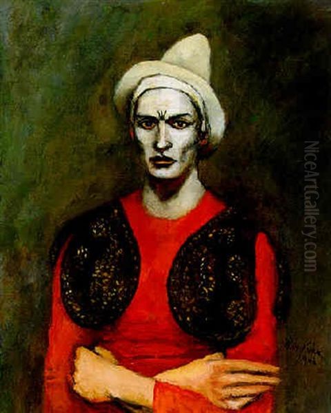 Chico Oil Painting by Walt Kuhn