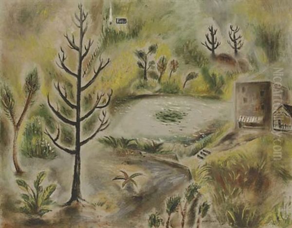 Morning Oil Painting by Yasuo Kuniyoshi