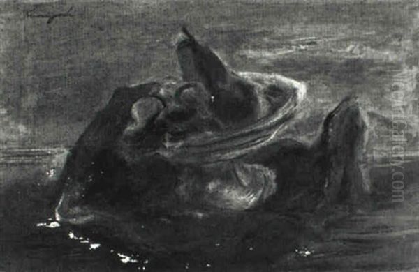 Still Life With Fruit Oil Painting by Yasuo Kuniyoshi