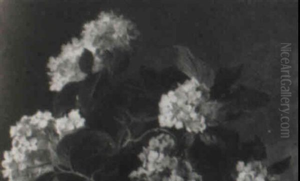 Peonies Oil Painting by Ludwig Adam Kunz