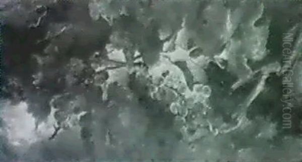 Stilleben Mit Weintrauben Oil Painting by Ludwig Adam Kunz