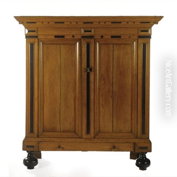 Przedwiosnie Oil Painting by Herbert Kuron