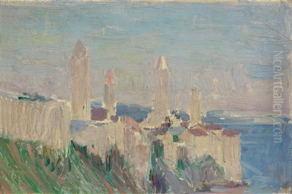 Pinetree (rab), Croatia Oil Painting by Max Kurzweil