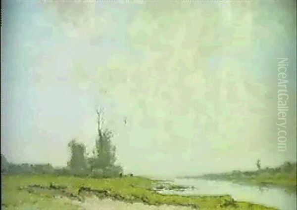 Flusslandschaft Oil Painting by Cornelis Kuypers