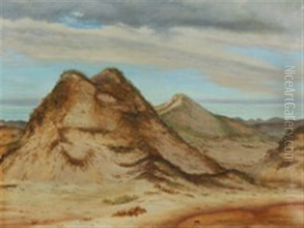 Skagen Klitter Oil Painting by Vilhelm Kyhn