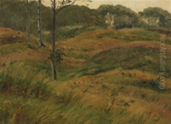 Bakkedrag Ved Jaegerspris Oil Painting by Vilhelm Kyhn