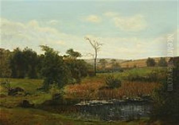 Fra Silkeborgegnen Oil Painting by Vilhelm Kyhn