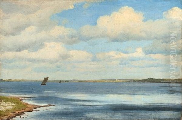 Danische Kustenlandschaft Oil Painting by Vilhelm Kyhn