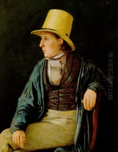 Portraet Af Kunstnerens Bror Oil Painting by Vilhelm Kyhn