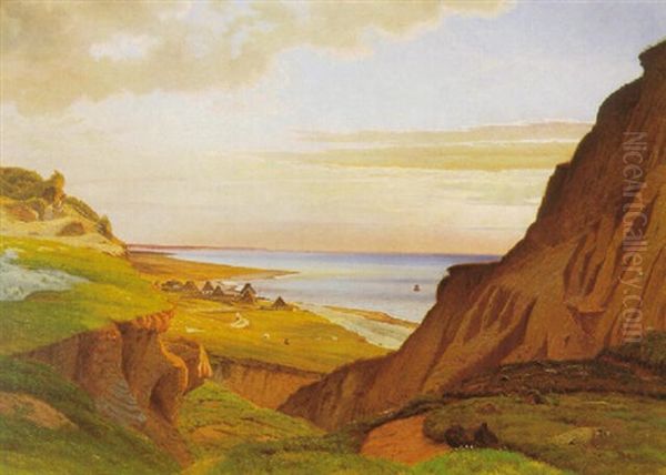 Sommermorgen Ved Mariager Fjord Oil Painting by Vilhelm Kyhn