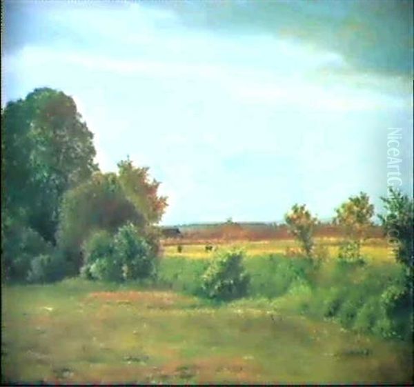 Nachmittag In Bisholt Oil Painting by Vilhelm Kyhn