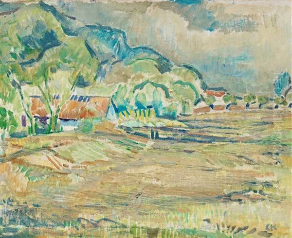 Askvader, Skanor Oil Painting by Carl Kylberg