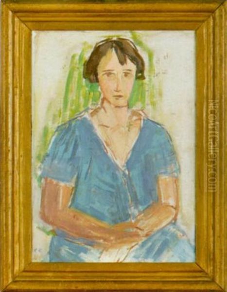 Ruth Oil Painting by Carl Kylberg