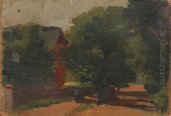 Autoportrait Oil Painting by Charles Laborde