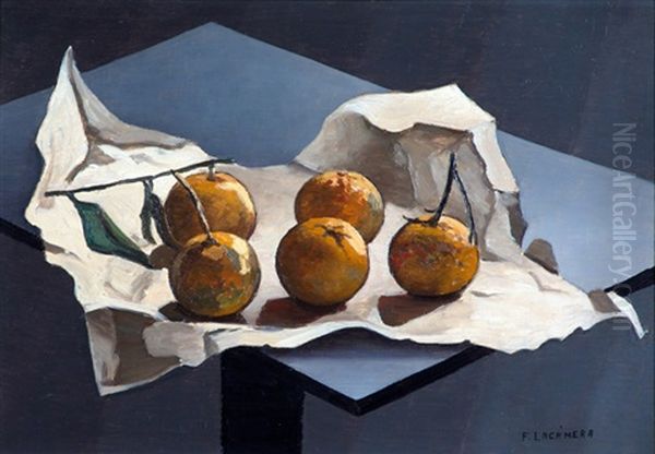 Naranjas Oil Painting by Fortunato Lacamera