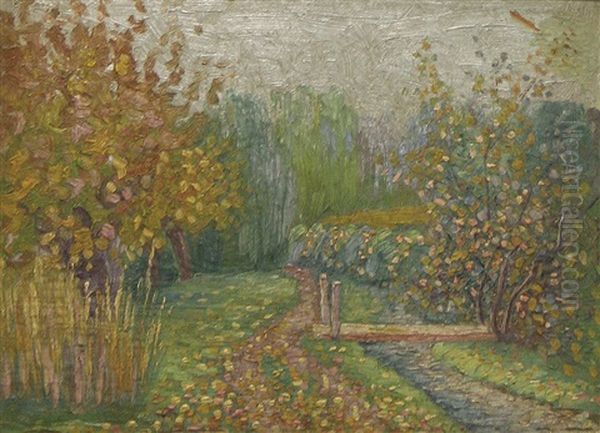 Paisaje (2 Works) Oil Painting by Fortunato Lacamera