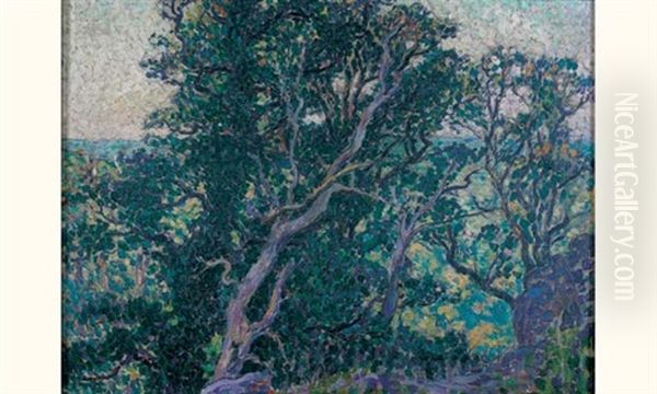 Chene Oil Painting by Georges Lacombe