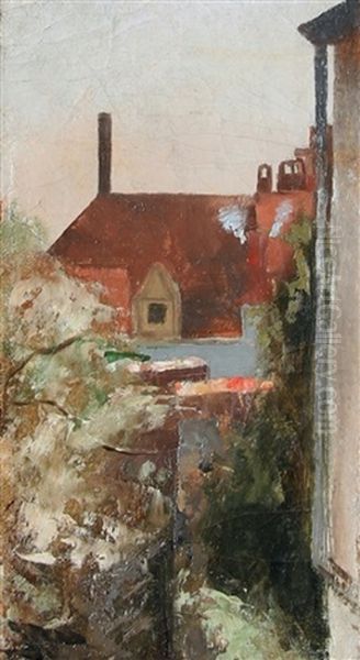 Rejouissances Paysannes Oil Painting by Eugene Laermans