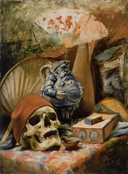 Choses D'antan Oil Painting by Eugene Laermans