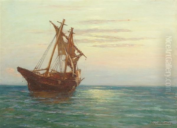 After The Storm Oil Painting by William James Laidlay