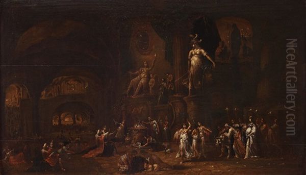 Hommage A Venus Au Temps Du Paganisme Oil Painting by Renier de Lairesse