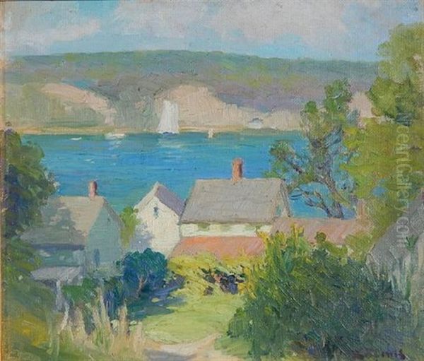 Gloucester Oil Painting by Kate B. Lamb