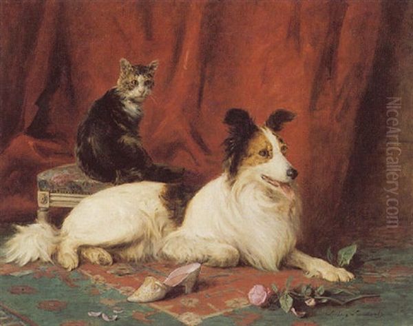 The Favorites Oil Painting by Louis Eugene Lambert