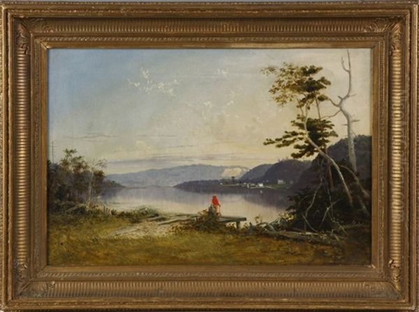 Untitled Oil Painting by Walter E LaMontagne