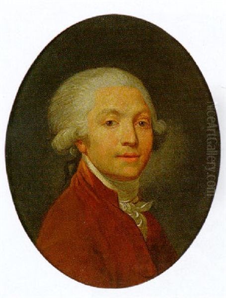 Bildnis Des Zaren Paul I. Von Rusland Oil Painting by Johann Baptist Lampi the Elder