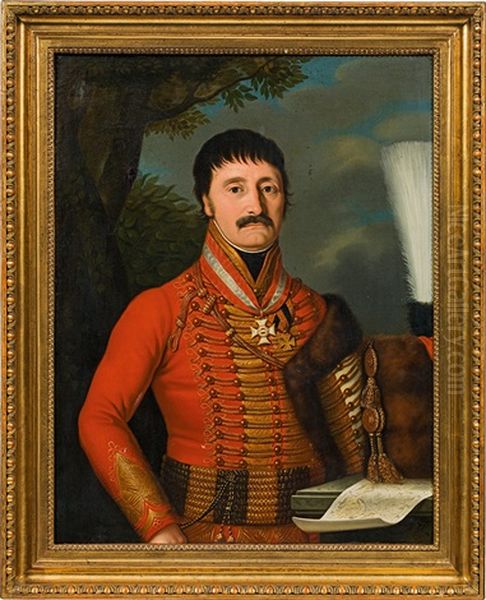 Daniel Mecsery De Tsoor (1759-1823) Oil Painting by Johann Baptist the Younger Lampi