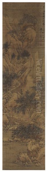 Myriad Snowy Peaks Oil Painting by Lan Ying